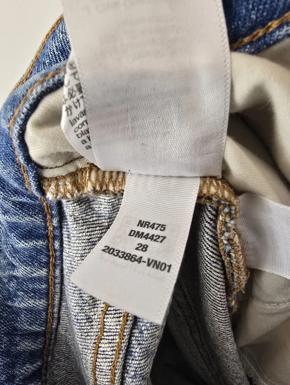 Madewell The Perfect Vintage Wide-Leg Jean Blue Denim Jeans Enmore Wash Size 28 - Picture 13 of 14